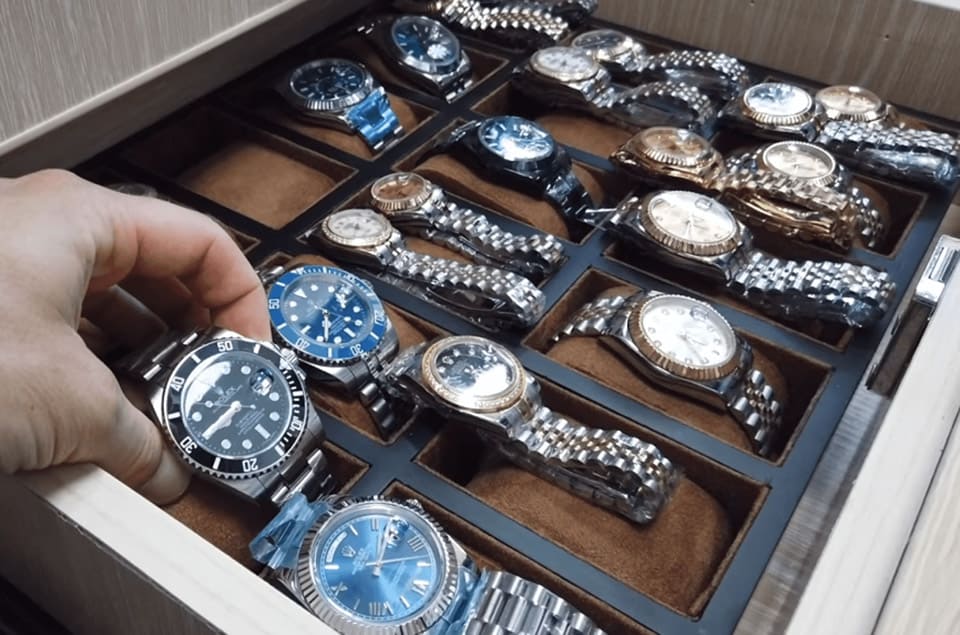 “假表愈來(lái)愈真” 高級(jí)二手表鑒定不易10%是假貨、勞力士比重最高-復(fù)刻表