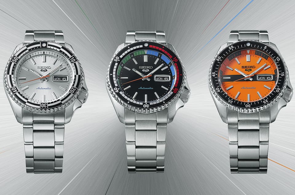 SEIKO精工5號(hào)問(wèn)世55周年5 Sports復(fù)刻款和新款齊發(fā)-復(fù)刻表
