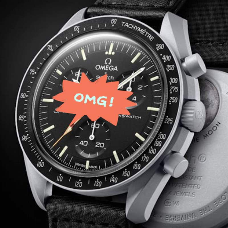 OMEGA MoonSwatch第5波!Moonshine大秒針有新「驚喜」你buy嗎?-復刻表