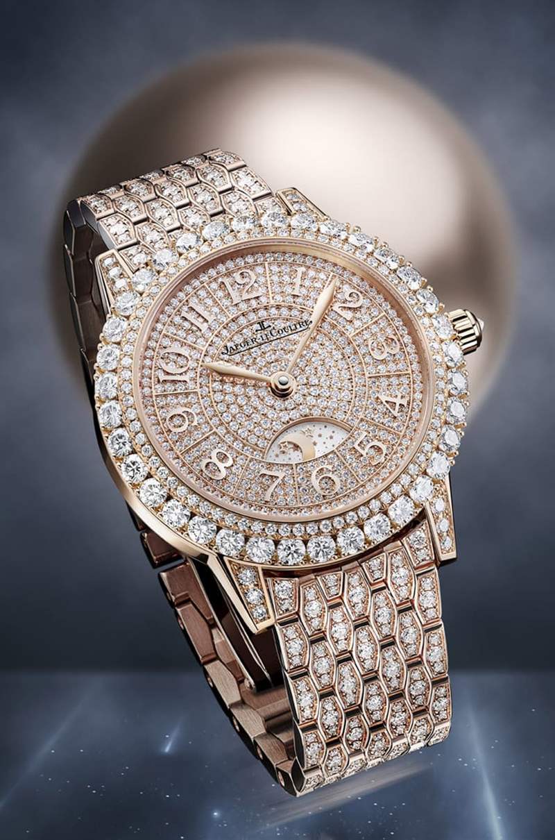 積家Rendez-Vous約會系列日夜顯示珠寶表鉆石滿身超華麗 還分成兩種版本-復刻表