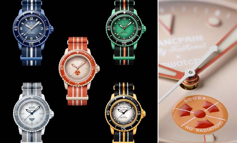 SWATCH - BLANCPAIN x SWATCH五款聯名表公開，這兩支最應該買！