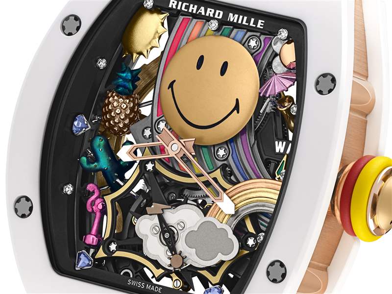 理查德米勒的詩意時間:Smiley笑臉、宇宙和芭蕾舞 理查德米勒的詩意時間:Smiley笑臉、宇宙和芭蕾舞-復刻表