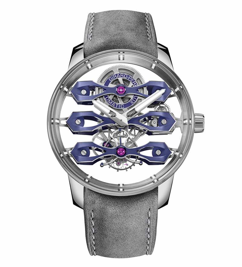Bucherer推出3枚Bucherer Blue時計新作：Girard-Perregaux、H. Moser & Cie.和L’Epe?e合作版-復(fù)刻表