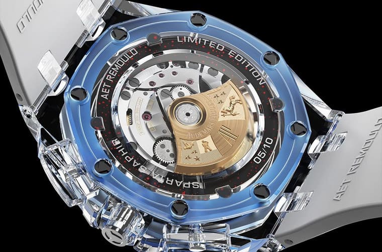 超吸睛！主打迷彩軍事風(fēng)的透明皇家橡樹離岸型計(jì)時碼表-復(fù)刻表