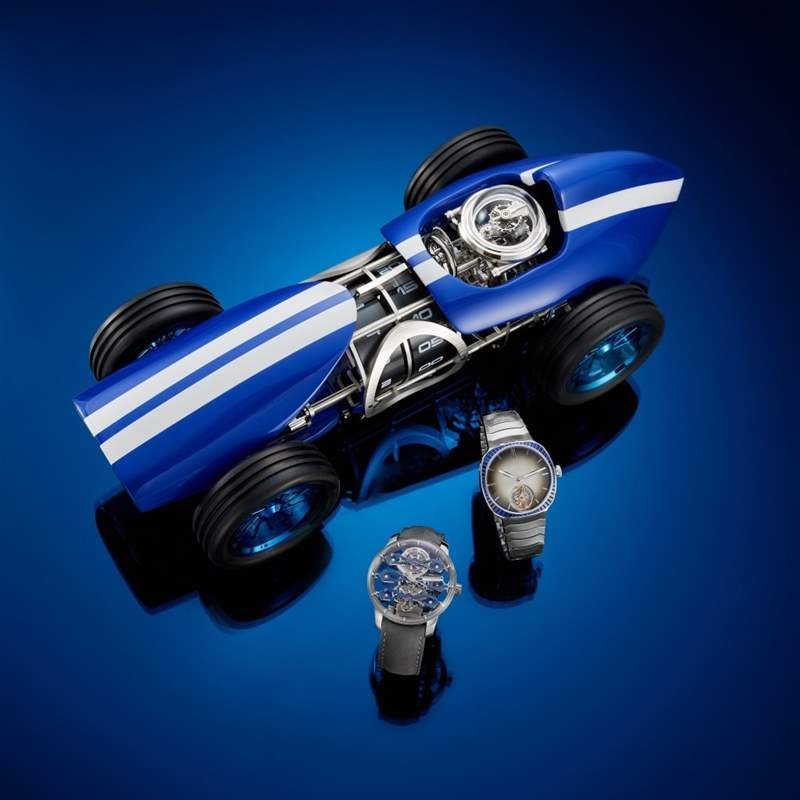 Bucherer推出3枚Bucherer Blue時計新作：Girard-Perregaux、H. Moser & Cie.和L’Epe?e合作版-復(fù)刻表
