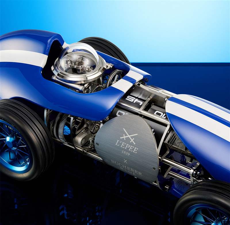 Bucherer推出3枚Bucherer Blue時計新作：Girard-Perregaux、H. Moser & Cie.和L’Epe?e合作版-復(fù)刻表