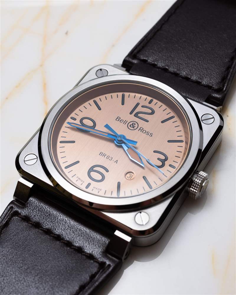 首次上手:纖薄版41毫米柏萊士BR 03腕表-復刻表