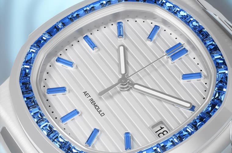 「白陶瓷搭彩色寶石」百達(dá)翡麗金鷹5711掀起高級(jí)運(yùn)動(dòng)表奢華風(fēng)-復(fù)刻表