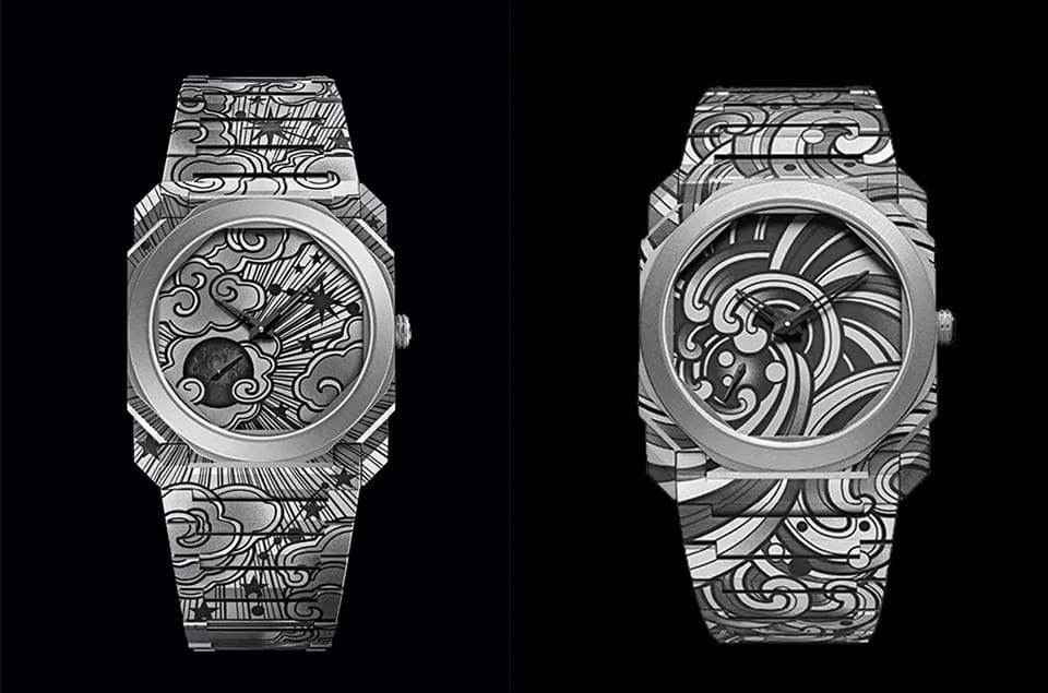 寶格麗三度與知名藝術家合作「超薄刺青表」只在這家店獨賣-復刻表