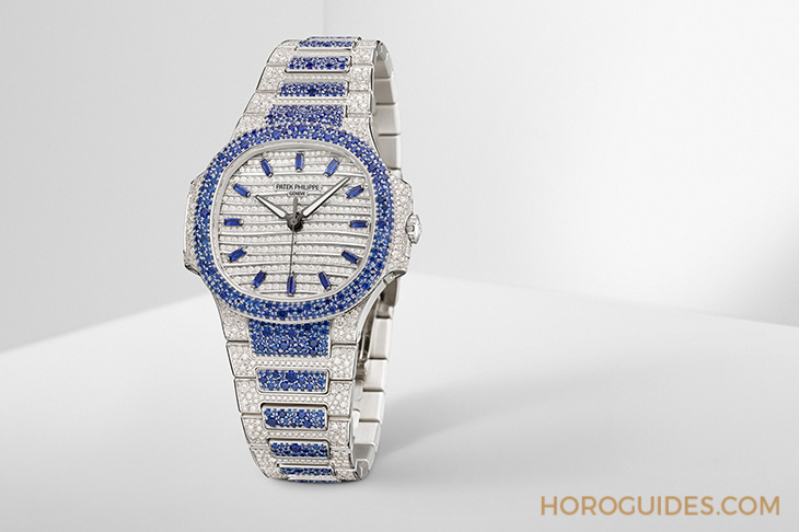 Ladies First！百達翡麗最新Aquanaut Luce「彩虹」三問表與Nautilus織紋復合表帶-復刻表