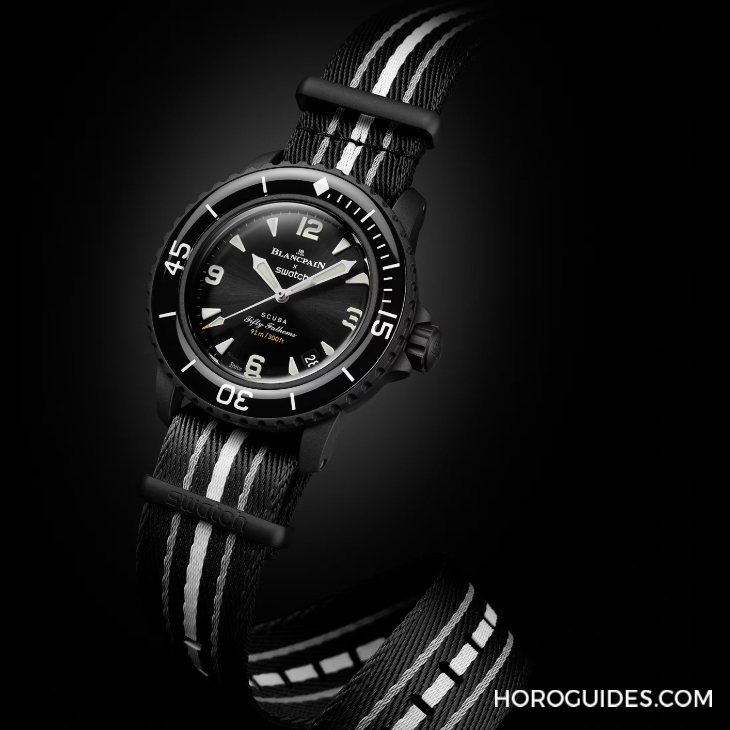 太驚喜！更貼近五十噚腕表神韻的黑色調(diào)Blancpain × Swatch聯(lián)名表款「Ocean of Storm」現(xiàn)身-復(fù)刻表