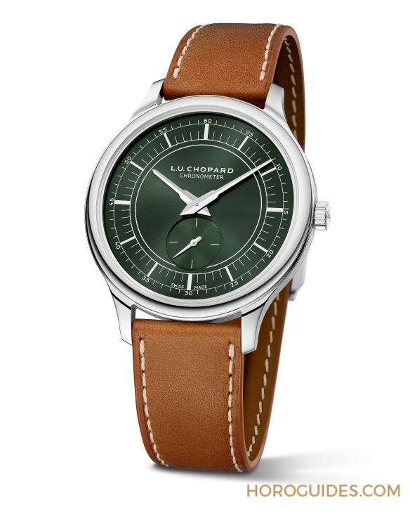 森林綠配分區式表盤，演繹當代復古風情｜CHOPARD LUC XPS Forest Green-復刻表