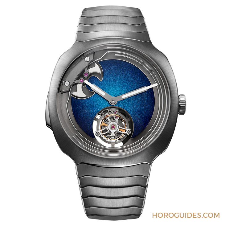 大明火琺瑯煙燻面加身，亨利慕時三問疾速者三問報時陀飛輪藍(lán)色琺瑯概念腕表奪目登場-復(fù)刻表