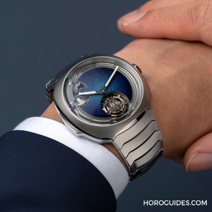 大明火琺瑯煙燻面加身，亨利慕時三問疾速者三問報時陀飛輪藍(lán)色琺瑯概念腕表奪目登場-復(fù)刻表