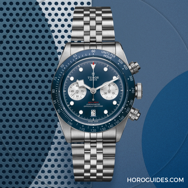 TUDOR - BLACK BAY - M79360B-0002 - 沉穩帝舵藍新裝現身，TUDOR推出Black Bay Chrono “Blue”專門店限定版